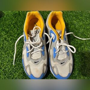 NIKE Air Max 200 Blue and Yellow
